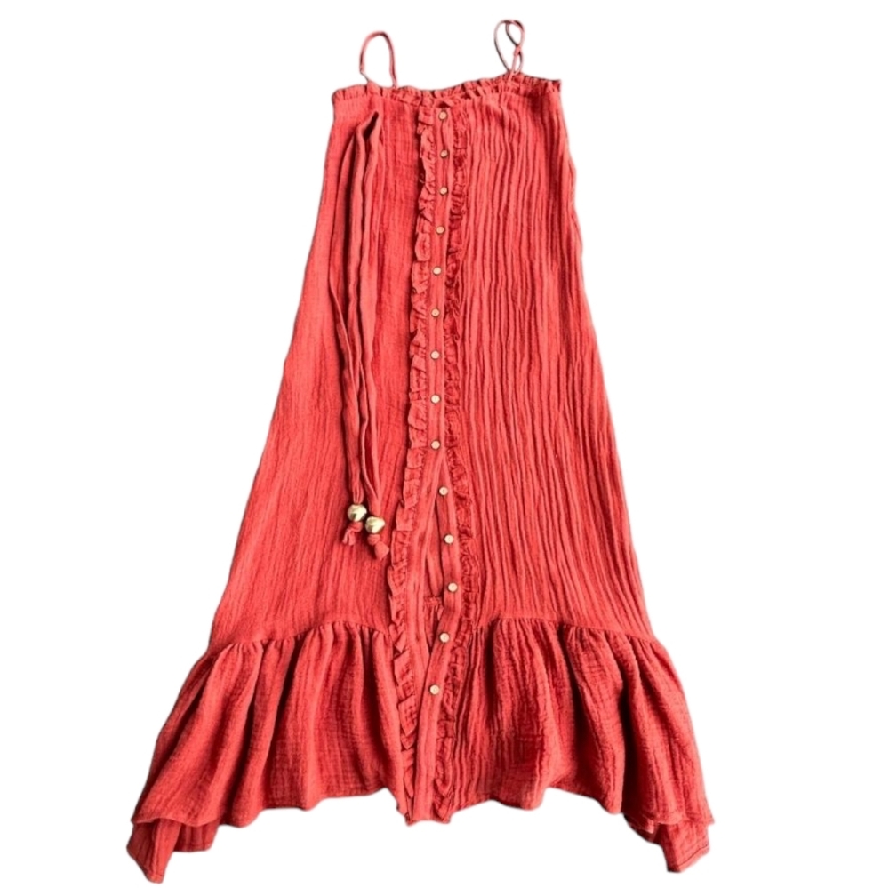 Lisa Marie Fernandez 100% Linen Dress